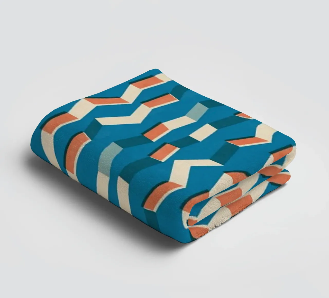 Cyano Pattern No 11 asciugamano da bagno da treechild