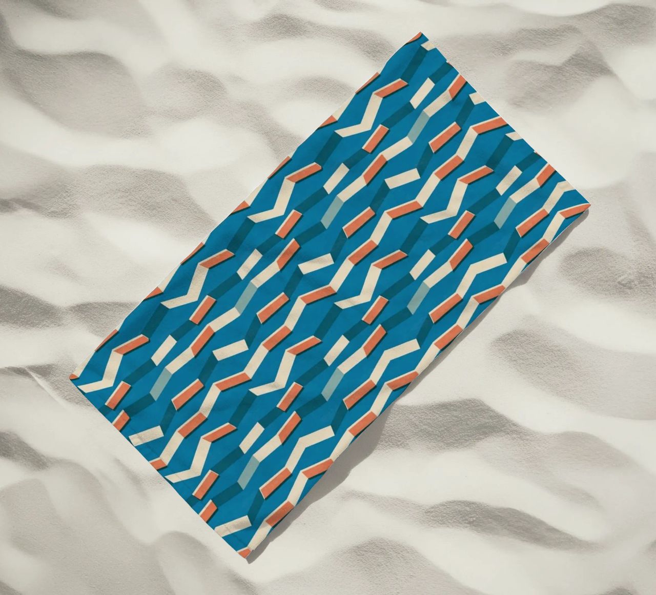 Cyano Pattern No 11 telo mare da treechild