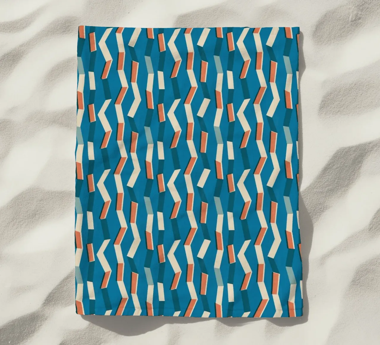 Cyano Pattern No 11 telo mare da treechild