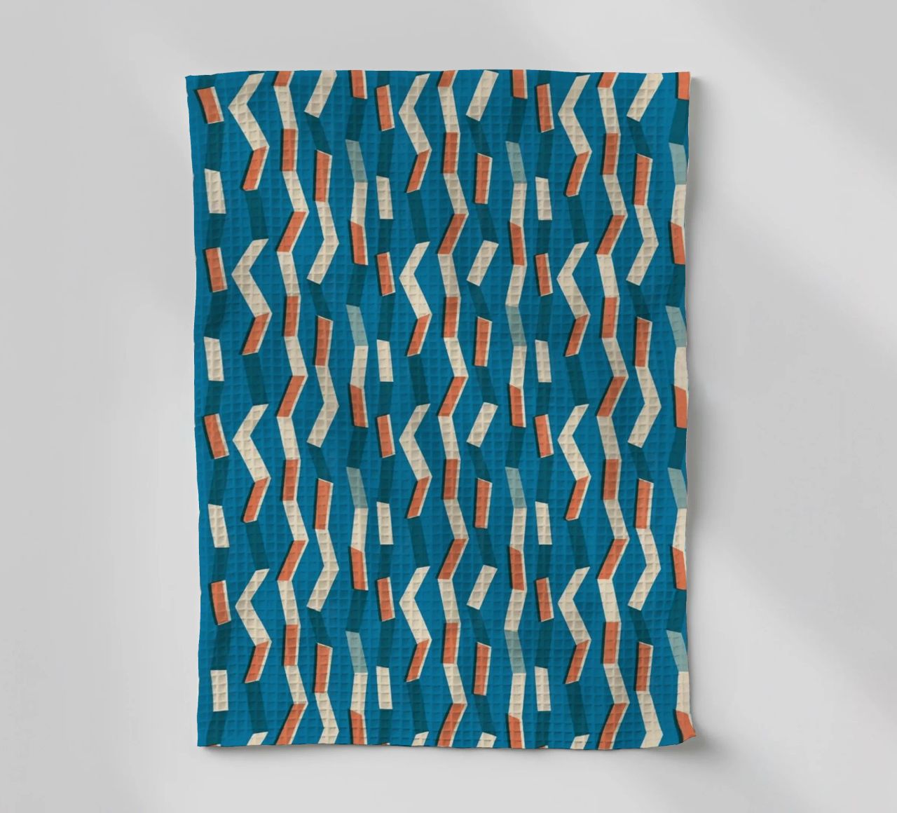 Cyano Pattern No 11 canovaccio da cucina da treechild