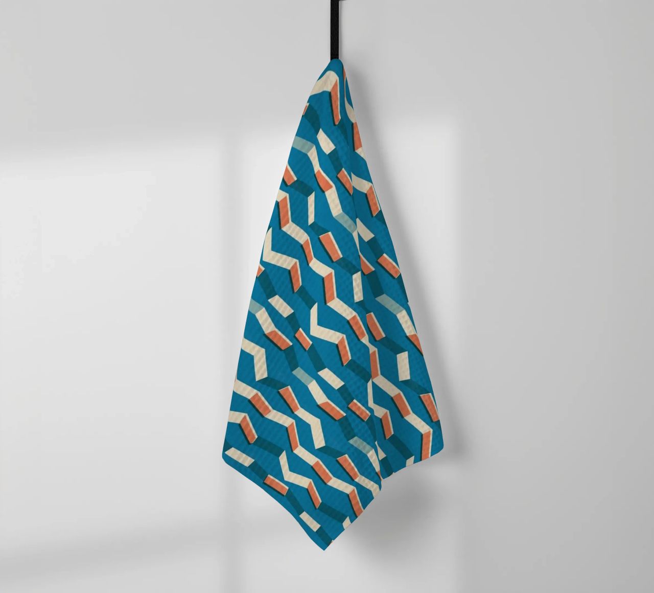 Cyano Pattern No 11 canovaccio da cucina da treechild
