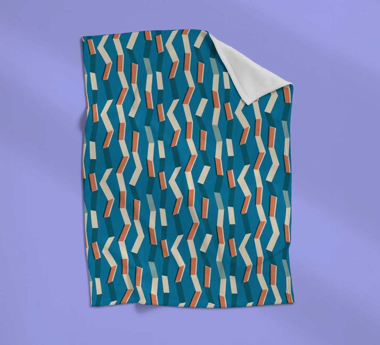 Cyano Pattern No 11 coperta in pile da treechild