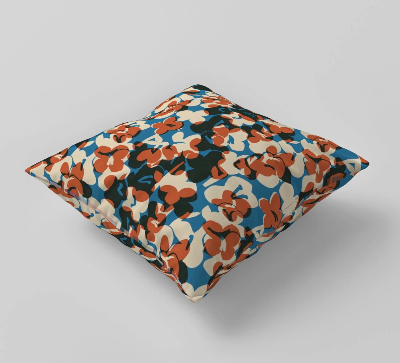 Cyano Pattern No 12 cuscino da treechild