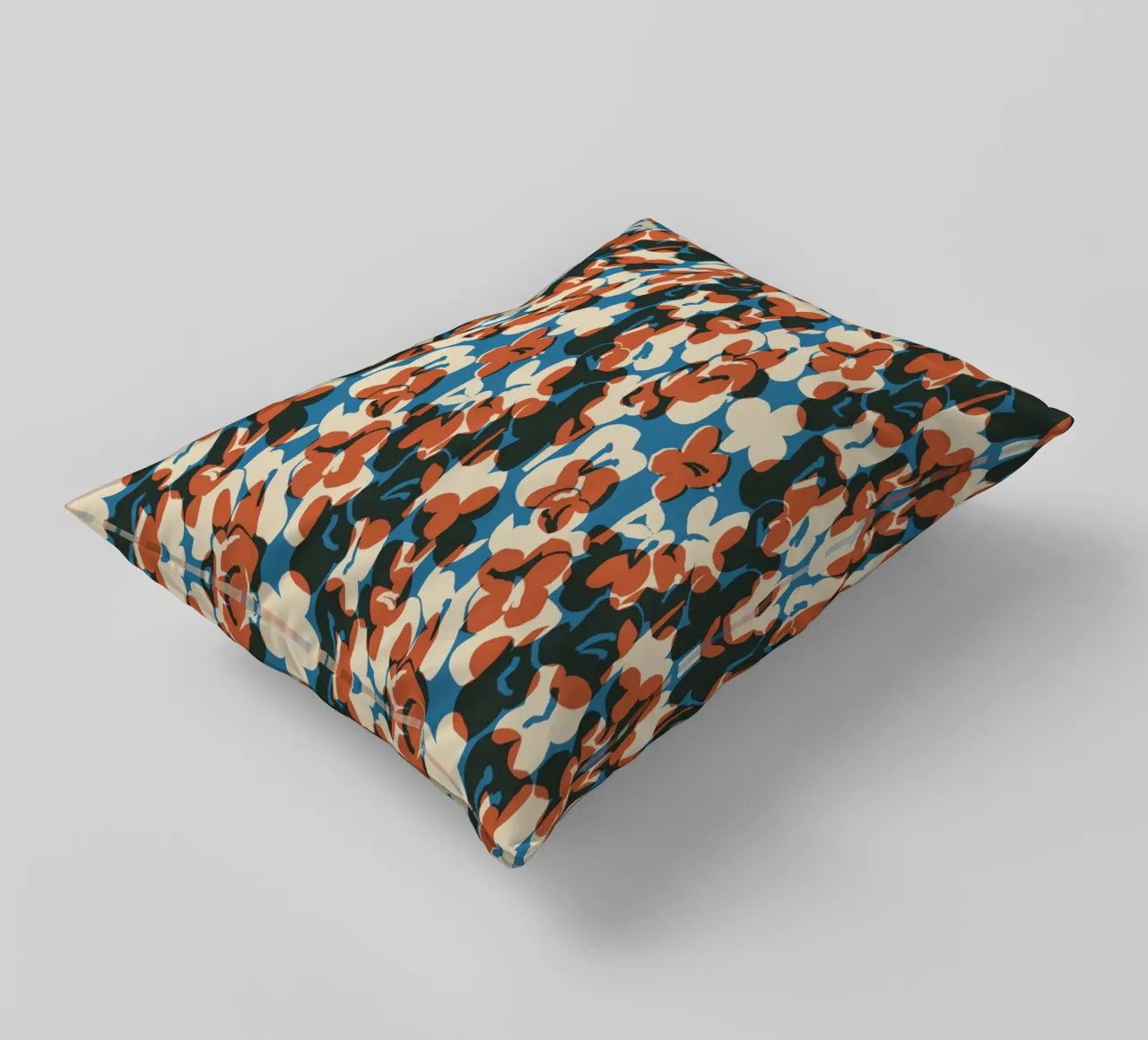 Cyano Pattern No 12 cuscino da treechild