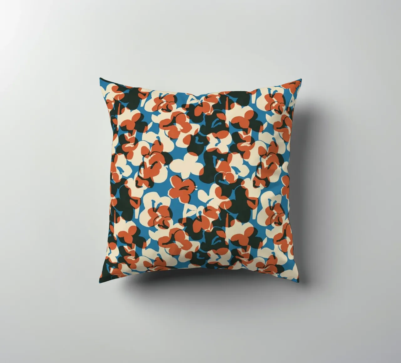 Cyano Pattern No 12 cuscino da treechild