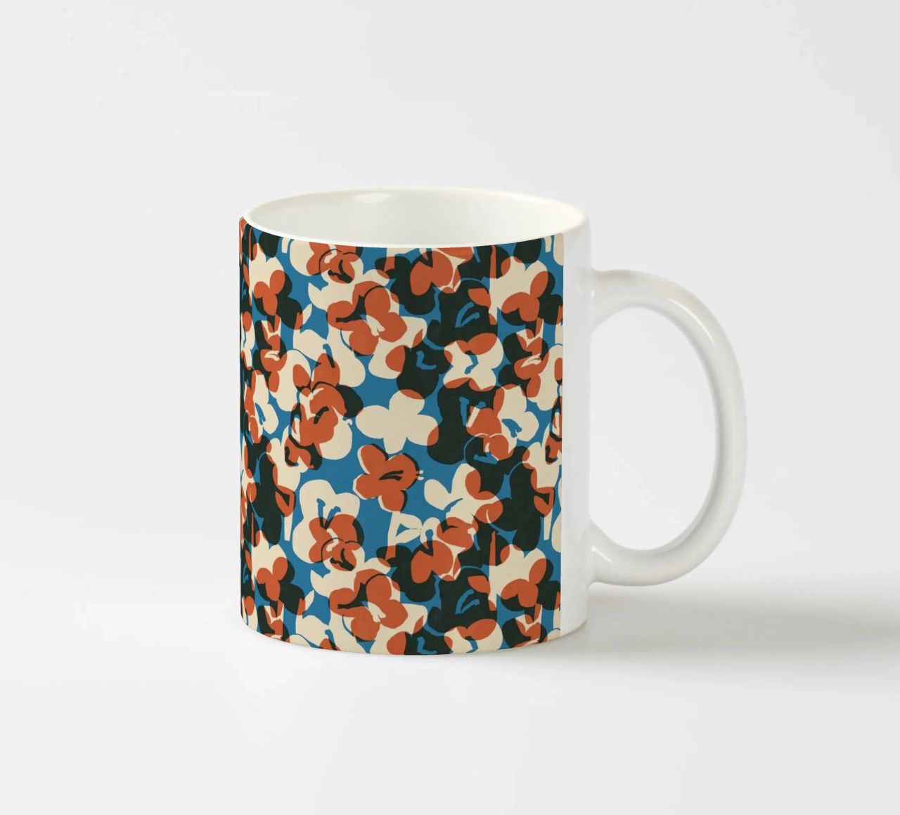 Cyano Pattern No 12 tazza in ceramica da treechild