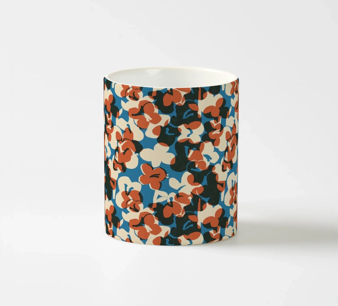 Cyano Pattern No 12 tazza in ceramica da treechild