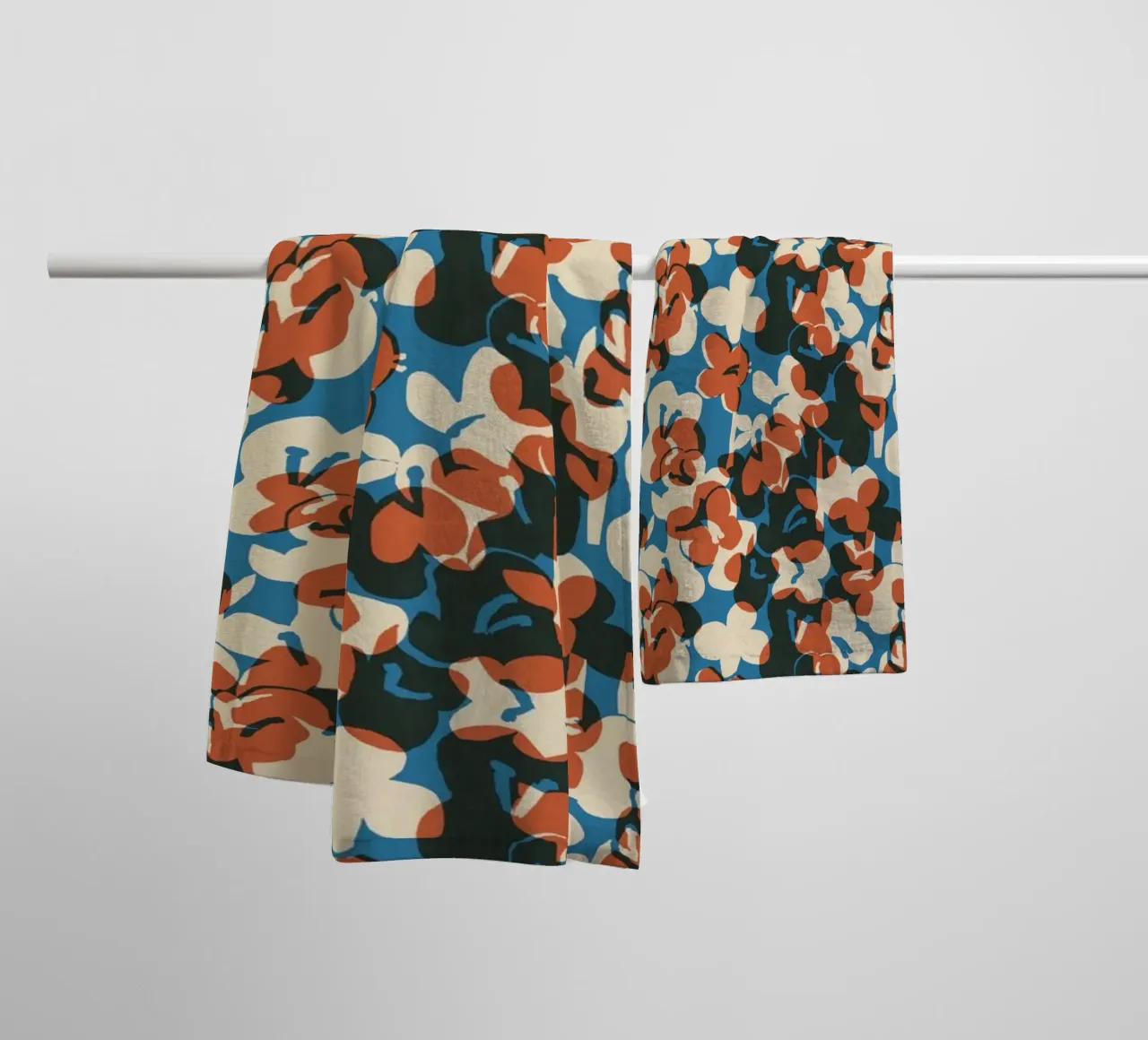 Cyano Pattern No 12 asciugamano da bagno da treechild