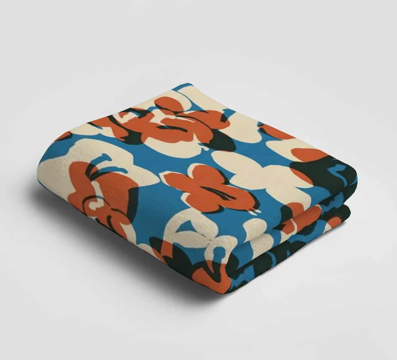 Cyano Pattern No 12 asciugamano da bagno da treechild