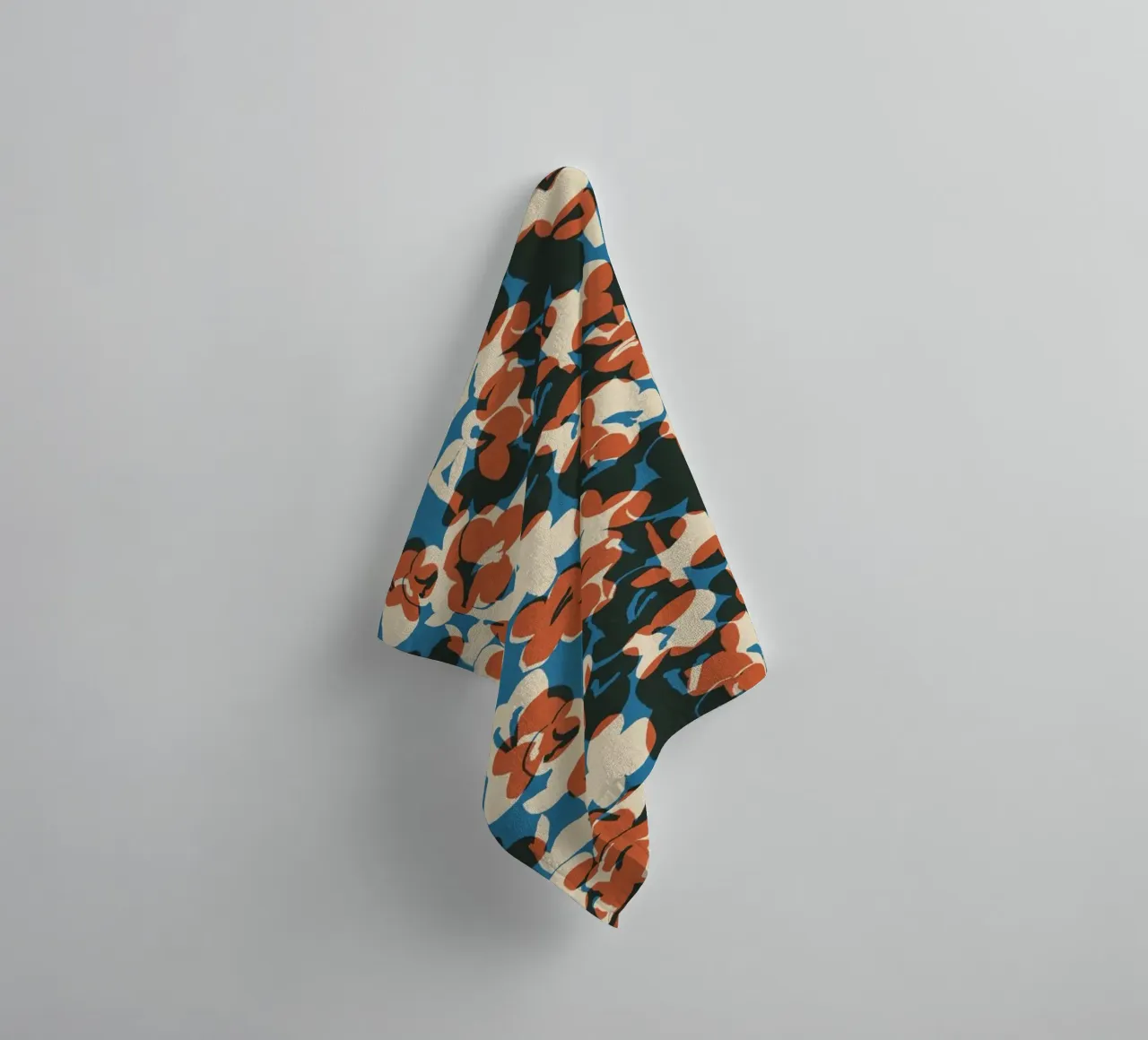 Cyano Pattern No 12 asciugamano da bagno da treechild