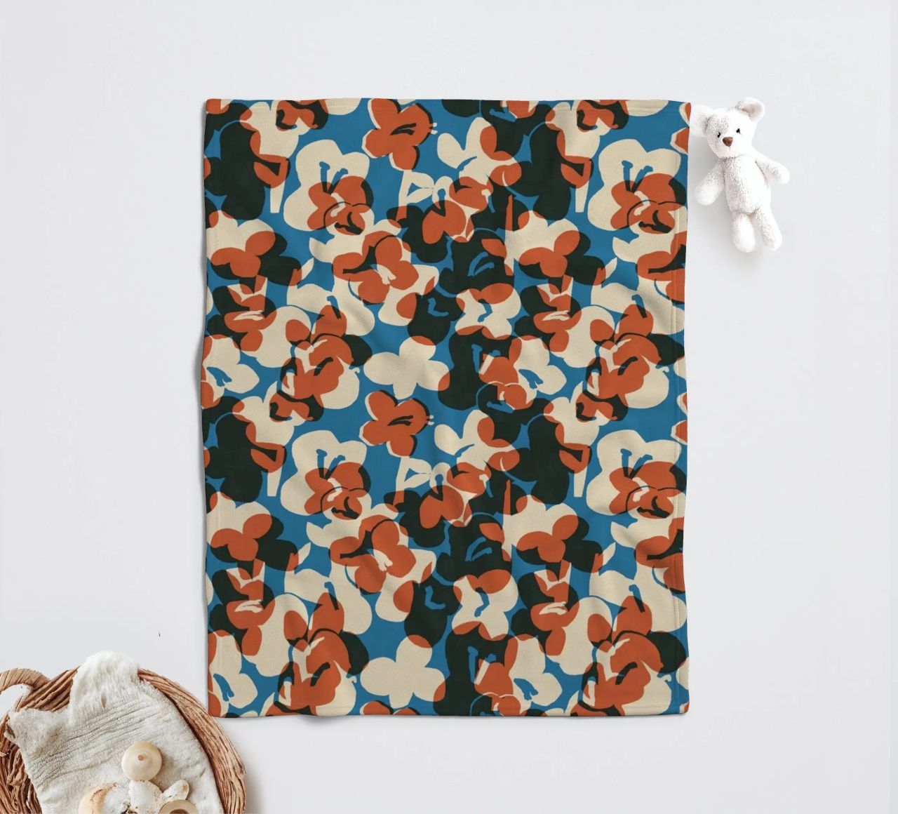 Cyano Pattern No 12 coperta in pile da treechild