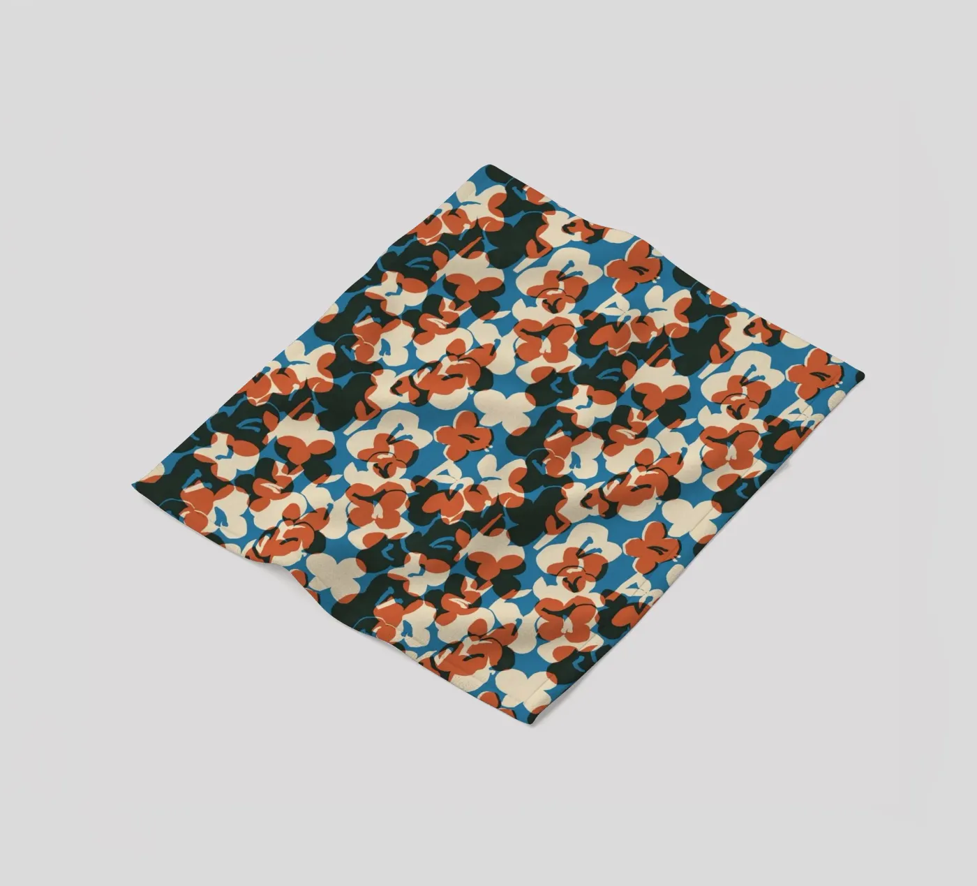 Cyano Pattern No 12 Fleecedecke von treechild