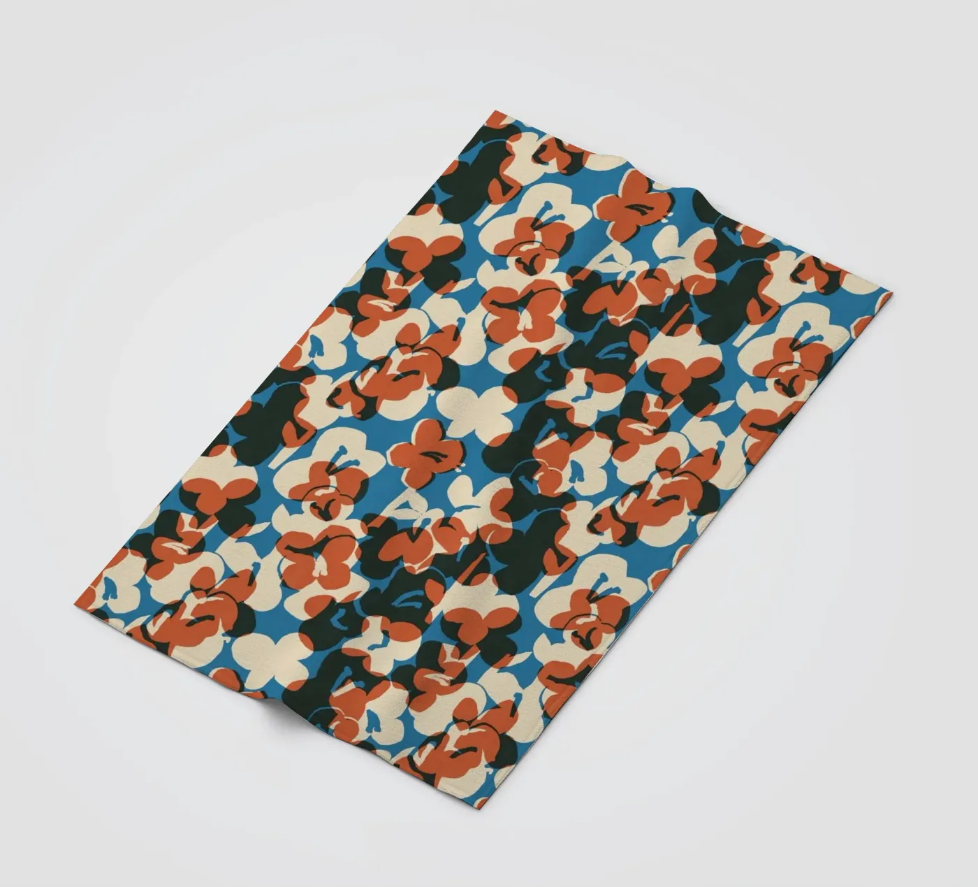 Cyano Pattern No 12 Fleecedecke von treechild