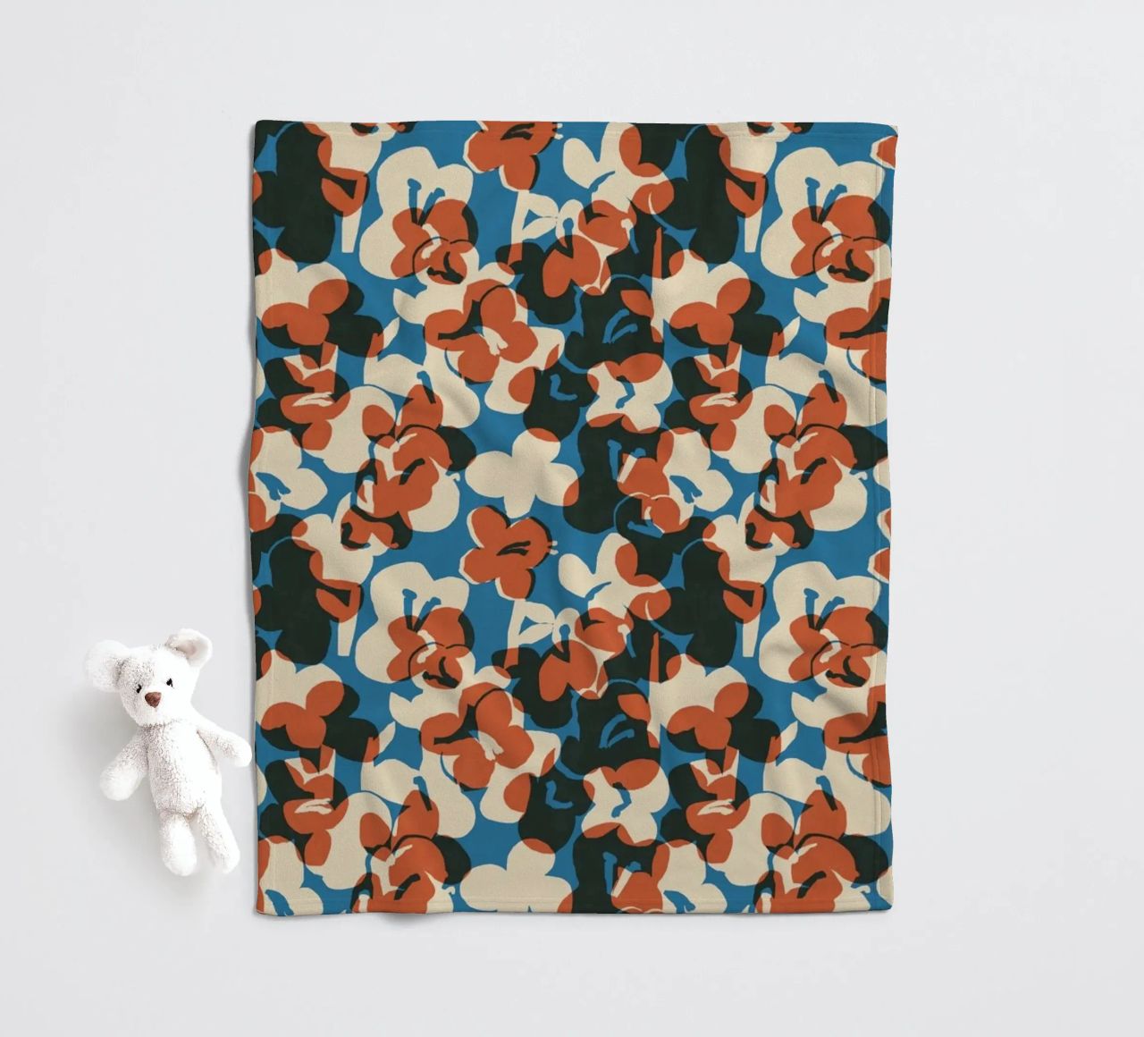 Cyano Pattern No 12 coperta in pile da treechild