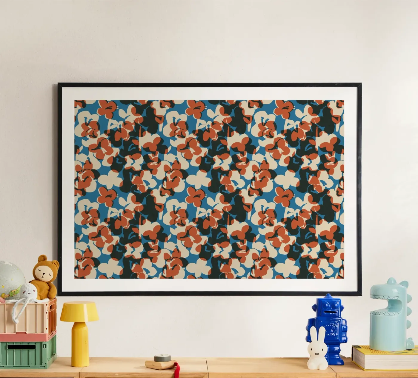 Cyano Pattern No 12 poster by treechild