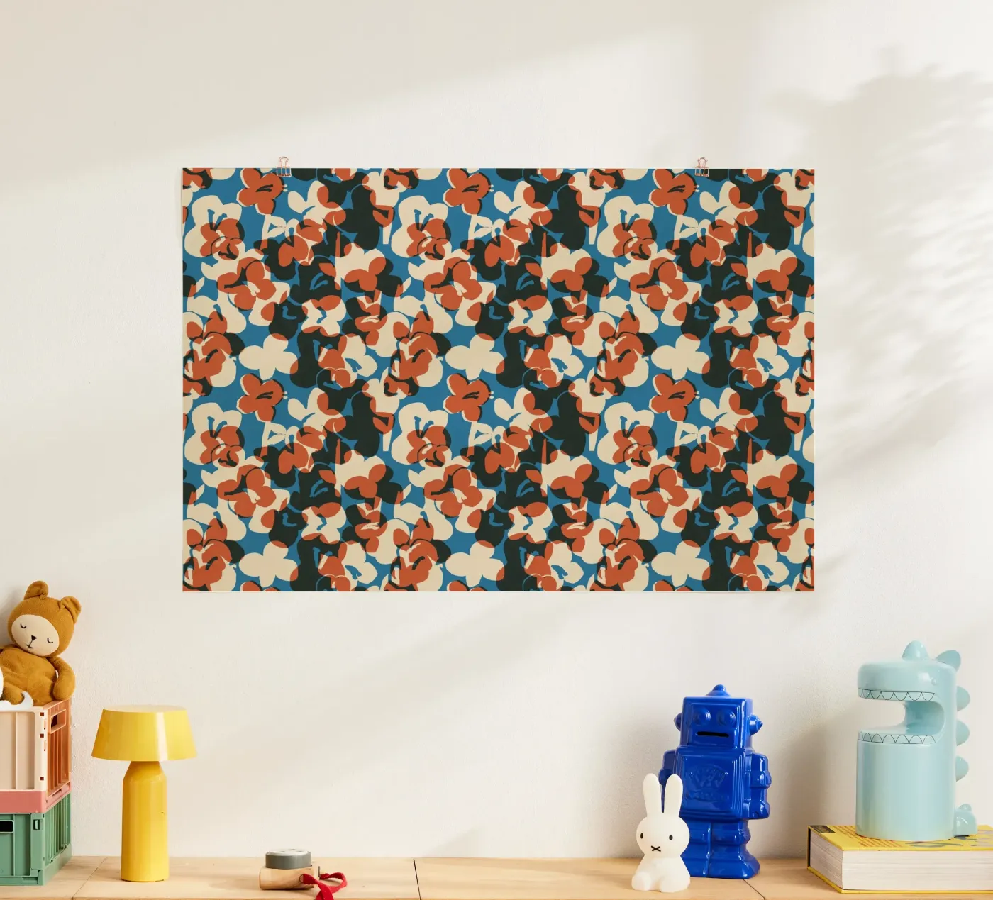Cyano Pattern No 12 poster by treechild