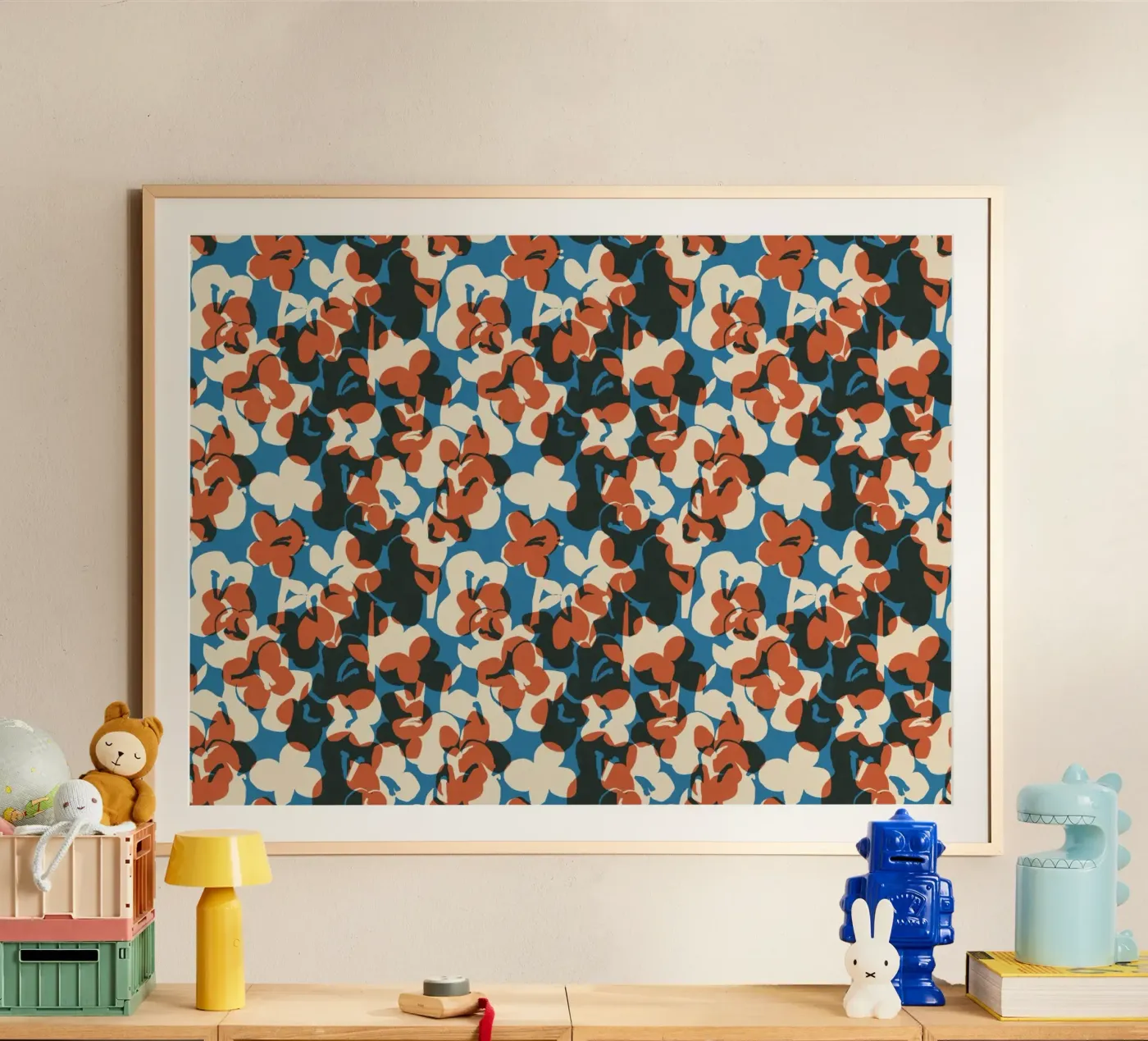 Cyano Pattern No 12 poster by treechild
