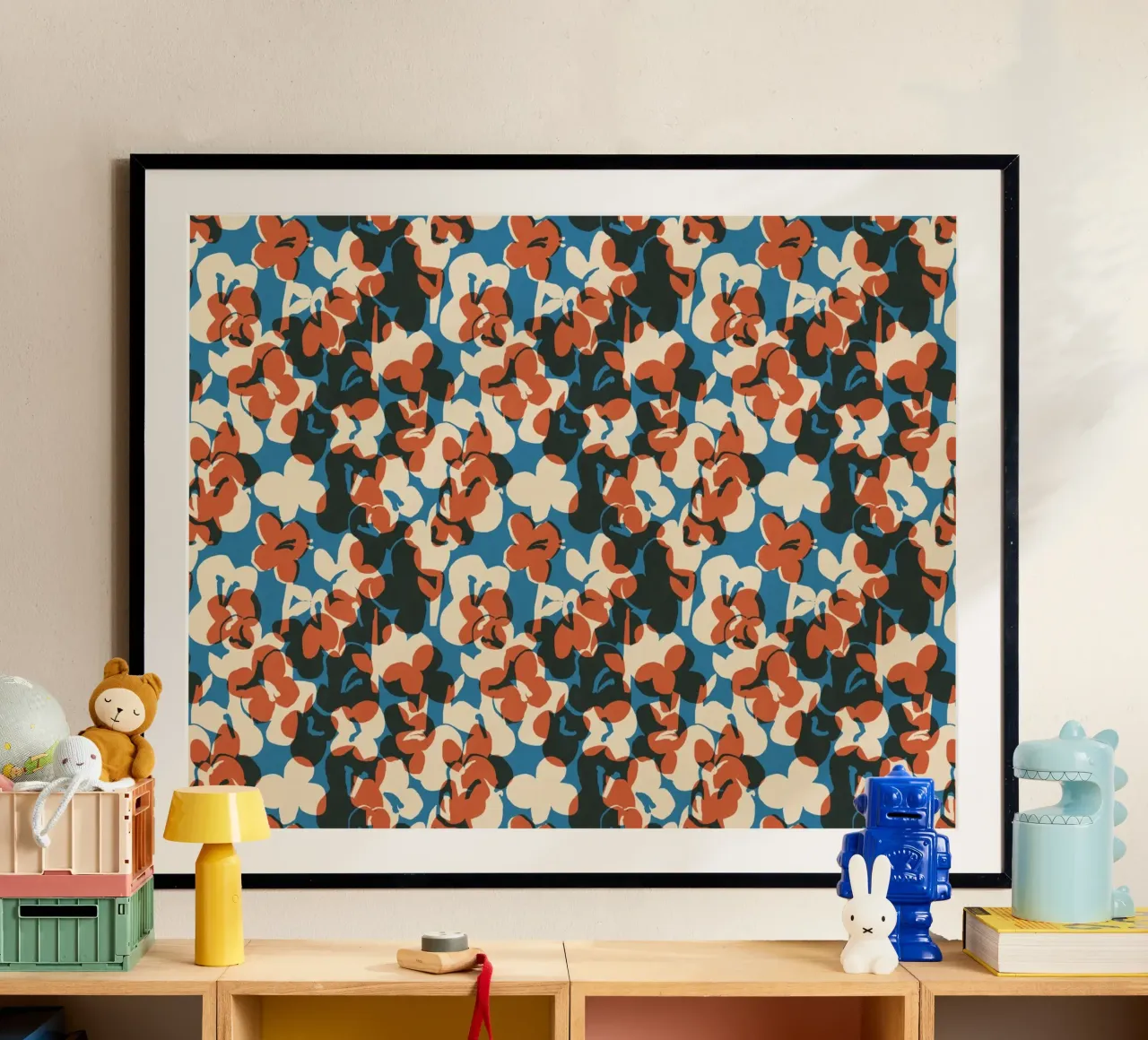 Cyano Pattern No 12 poster da treechild