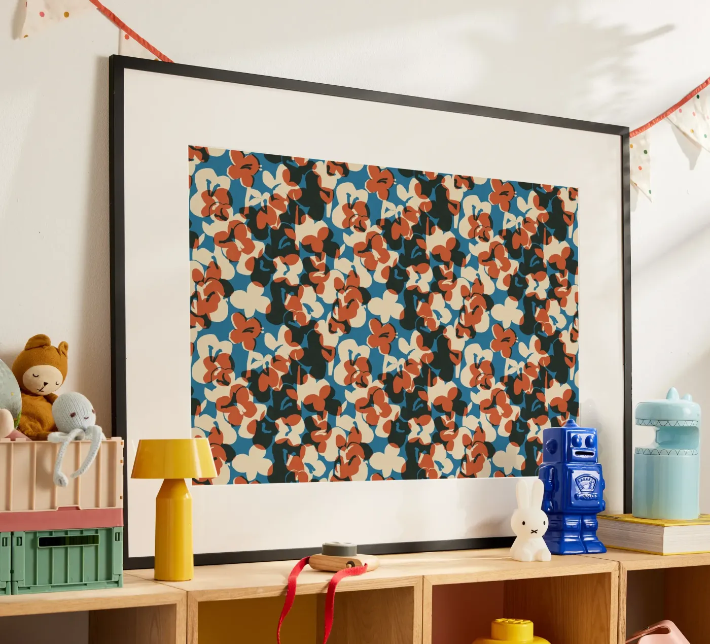 Cyano Pattern No 12 poster by treechild