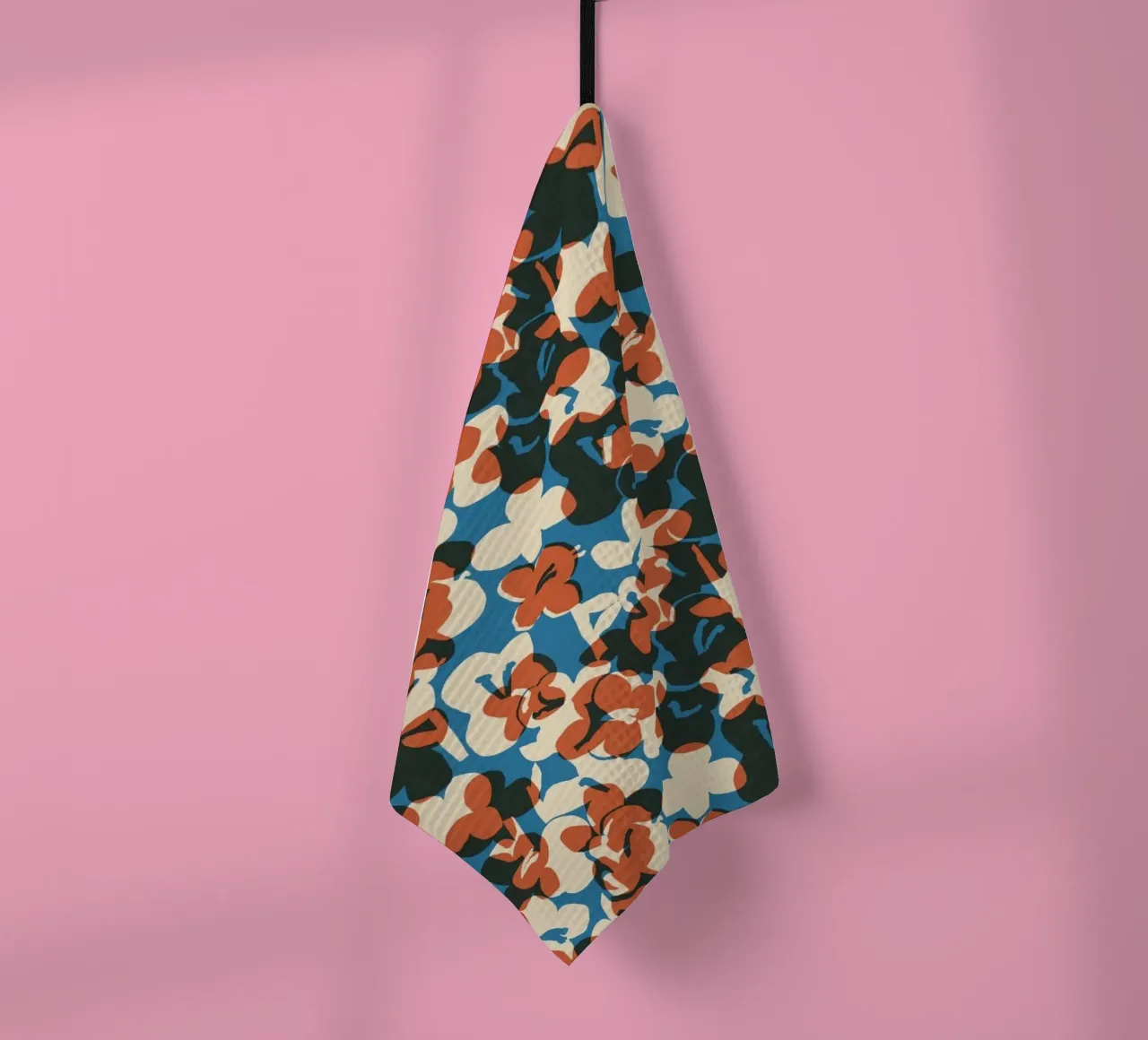 Cyano Pattern No 12 canovaccio da cucina da treechild