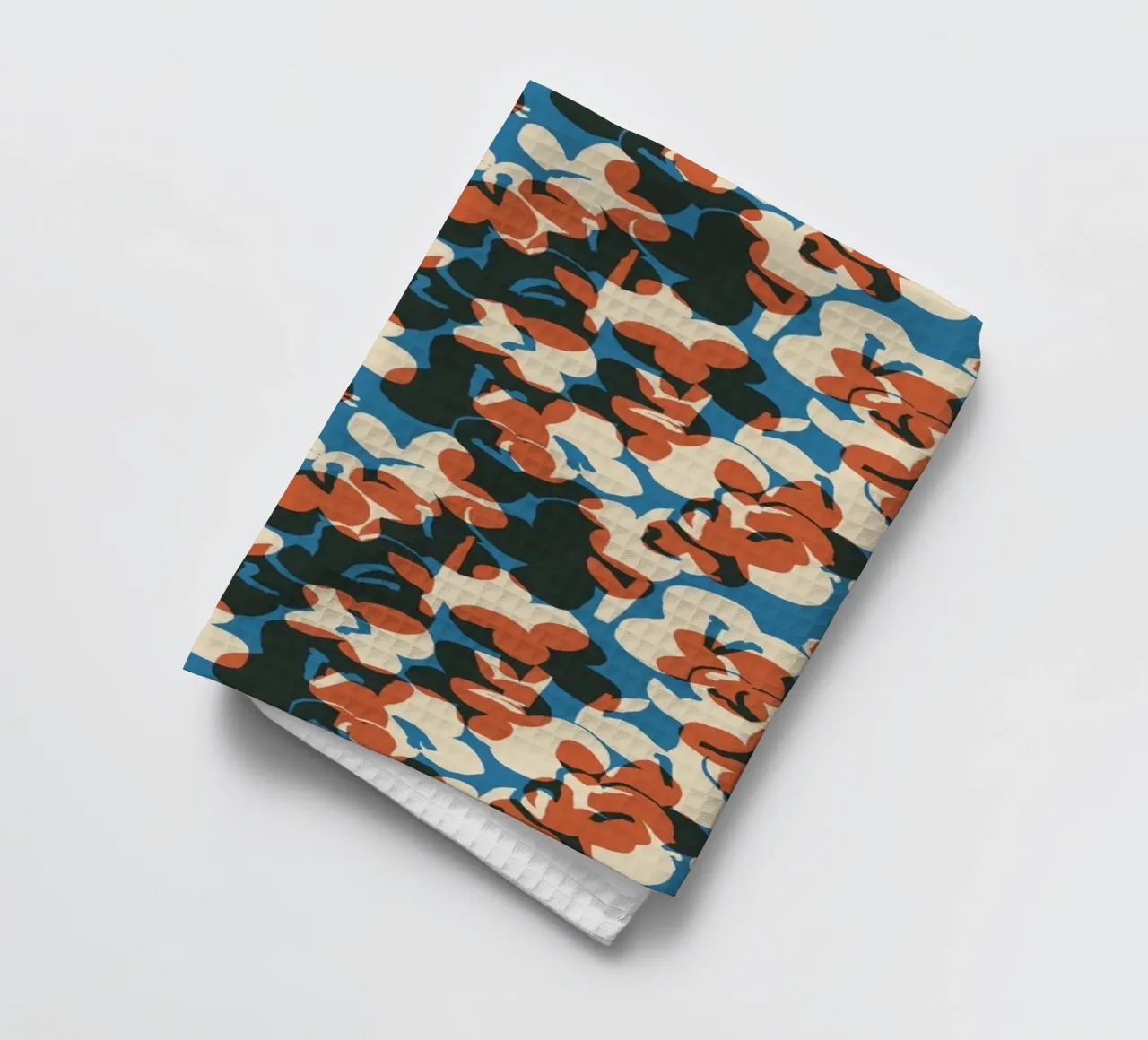 Cyano Pattern No 12 canovaccio da cucina da treechild