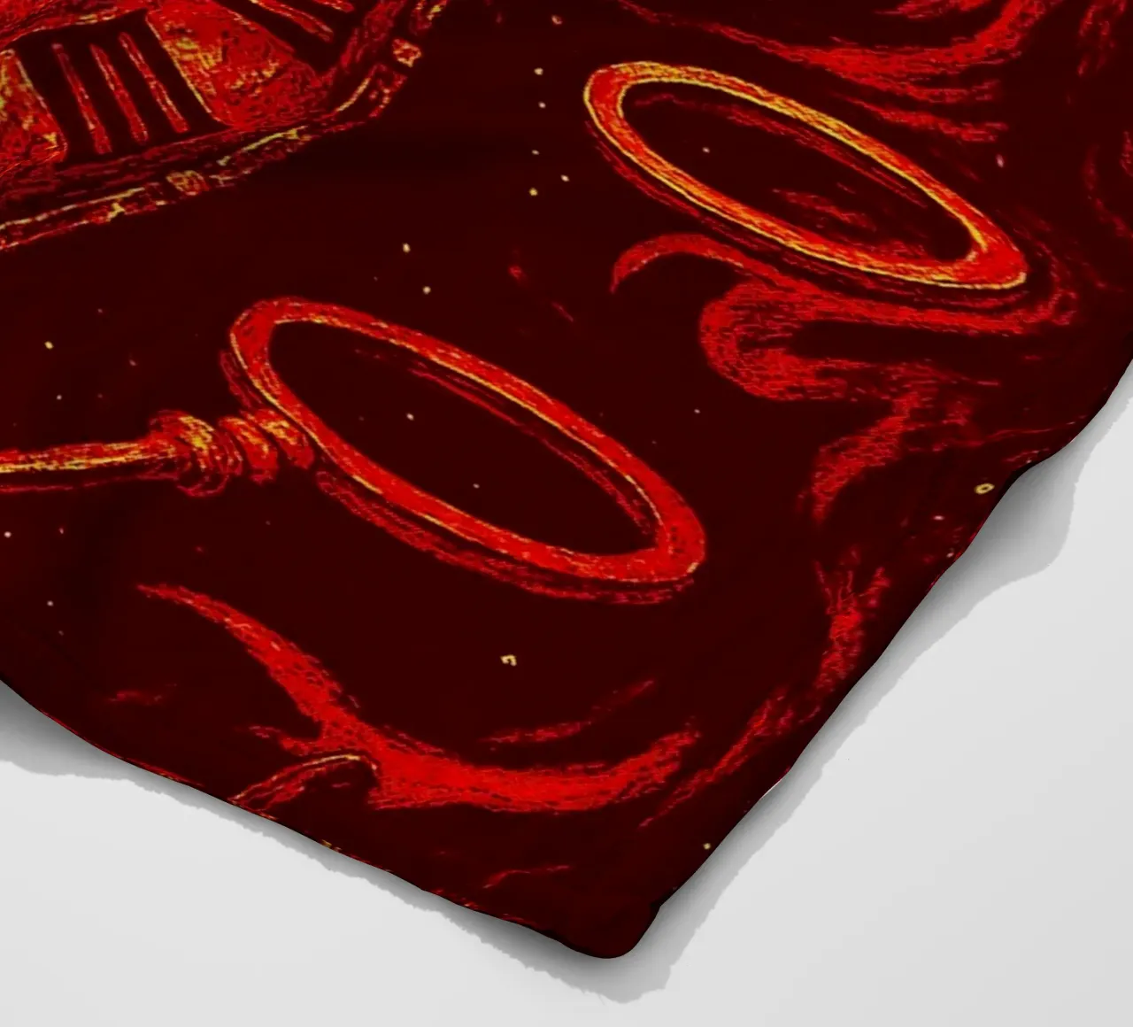 helloween band art fleece blanket by vanhesling
