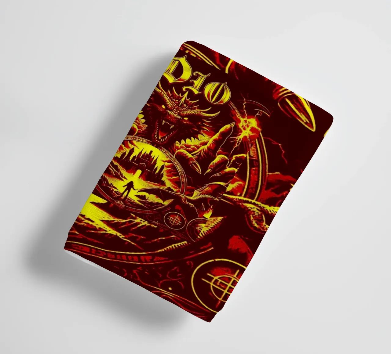 dio band art asciugamano da bagno da vanhesling
