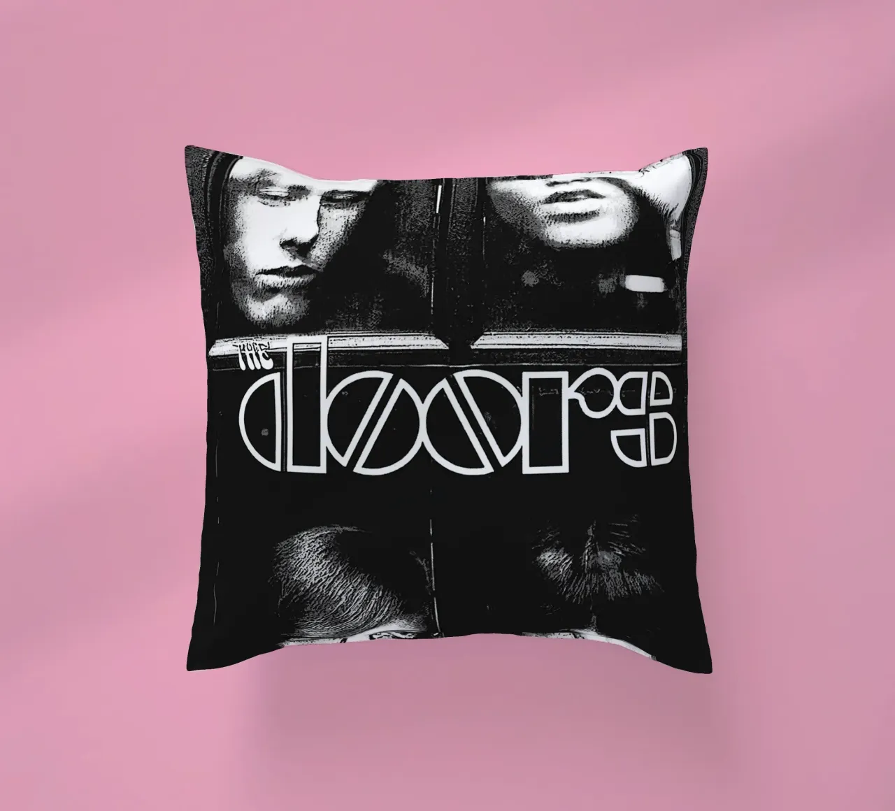the doors decorative cushion by vanhesling