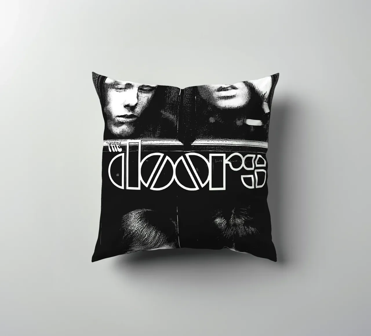 the doors decorative cushion by vanhesling