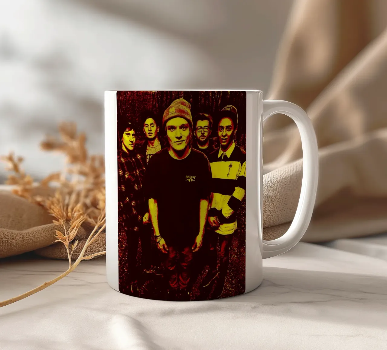 arte della banda profonda del collo tazza in ceramica da vanhesling