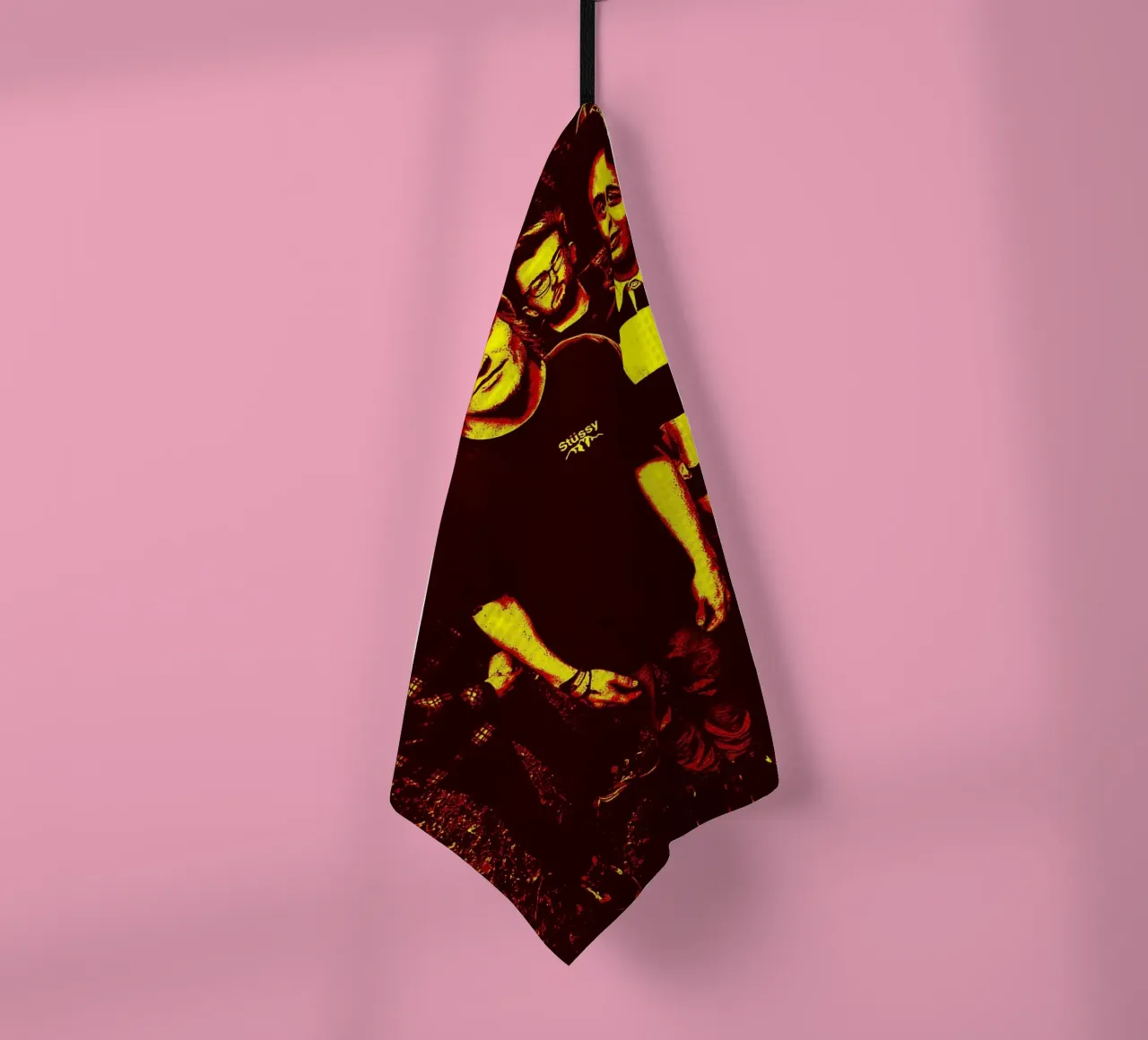 neck deep band art tea towel by vanhesling