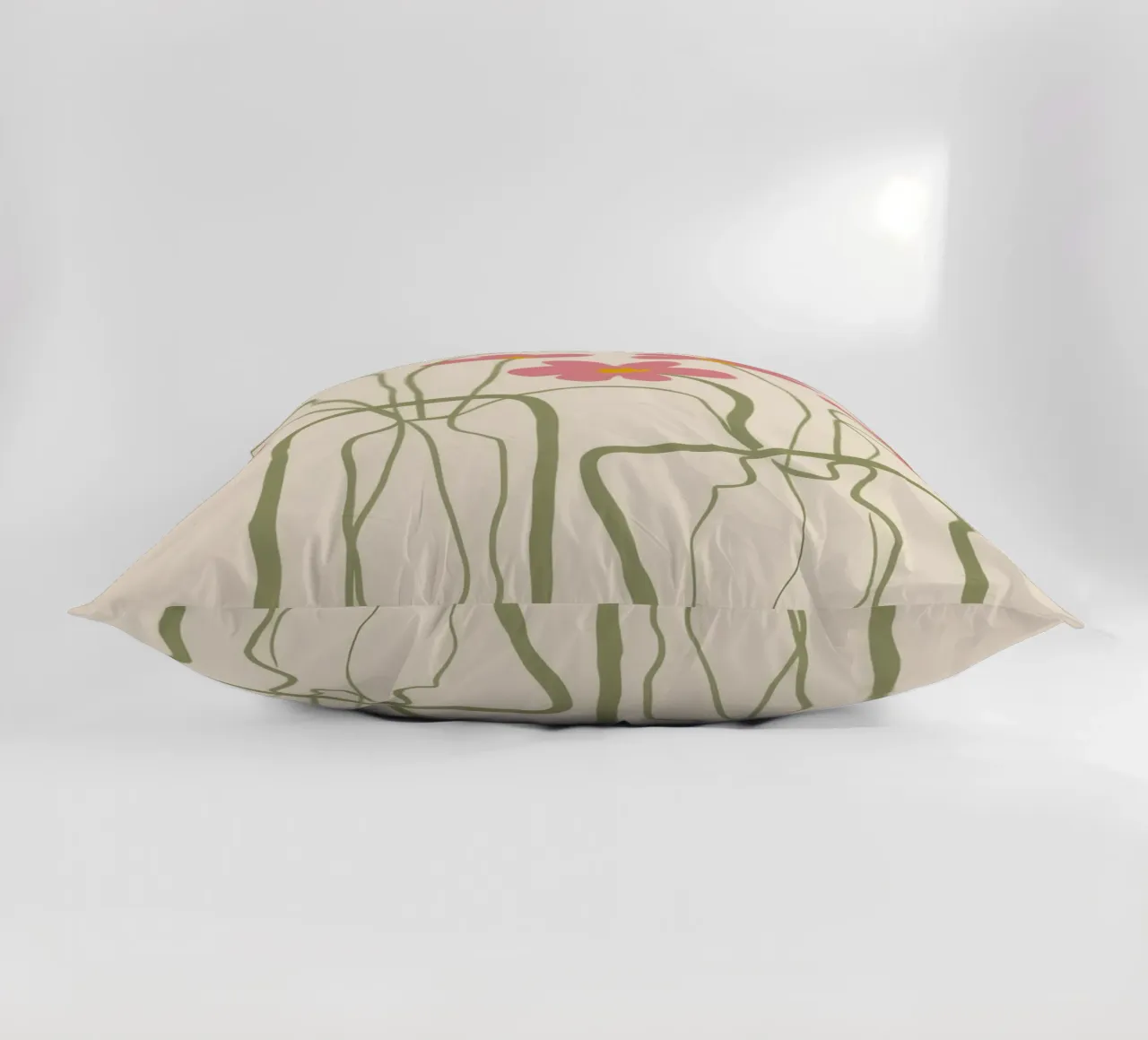 Twin Vase Stillness decorative cushion by Peak Delusion
