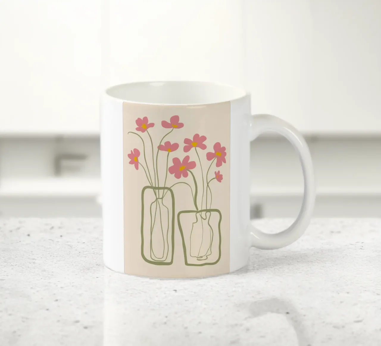 Vaso gemello Stillness tazza in ceramica da Peak Delusion