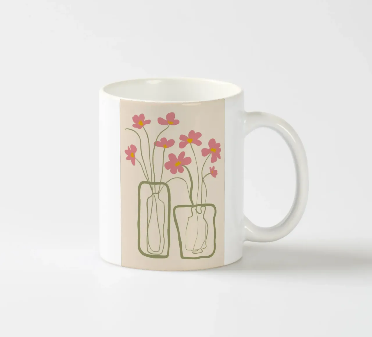 Vaso gemello Stillness tazza in ceramica da Peak Delusion