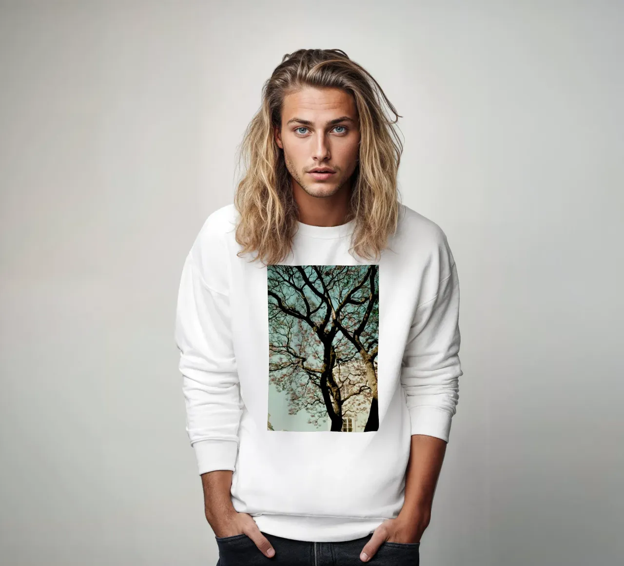 Analog Series The Tree In The City felpa da Sebastian Hilgetag