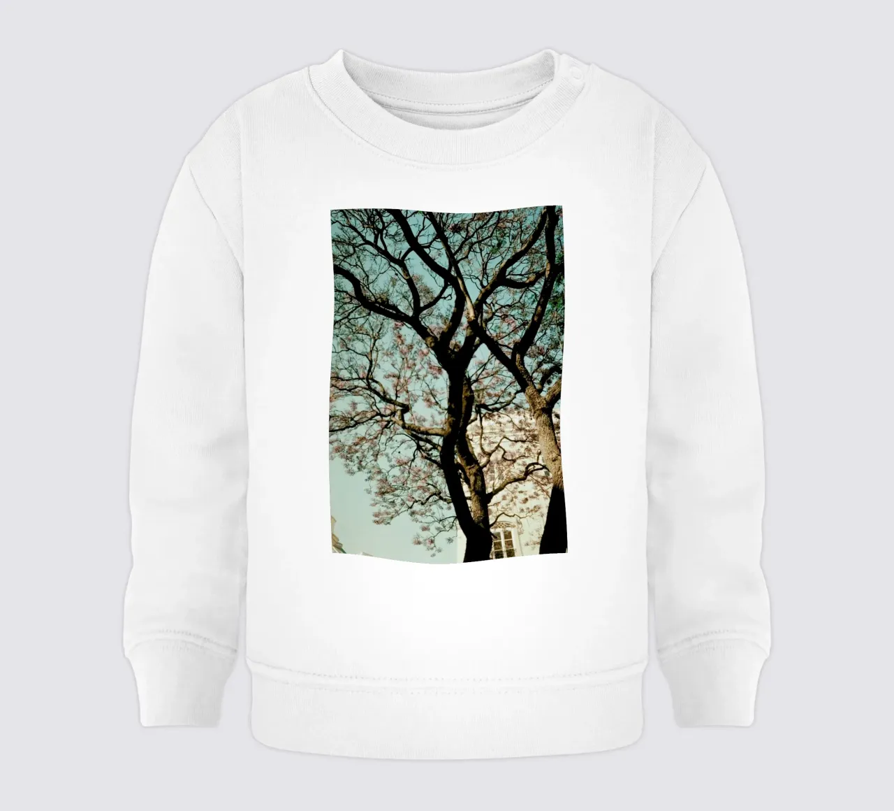 Analog Series The Tree In The City felpa neonato da Sebastian Hilgetag