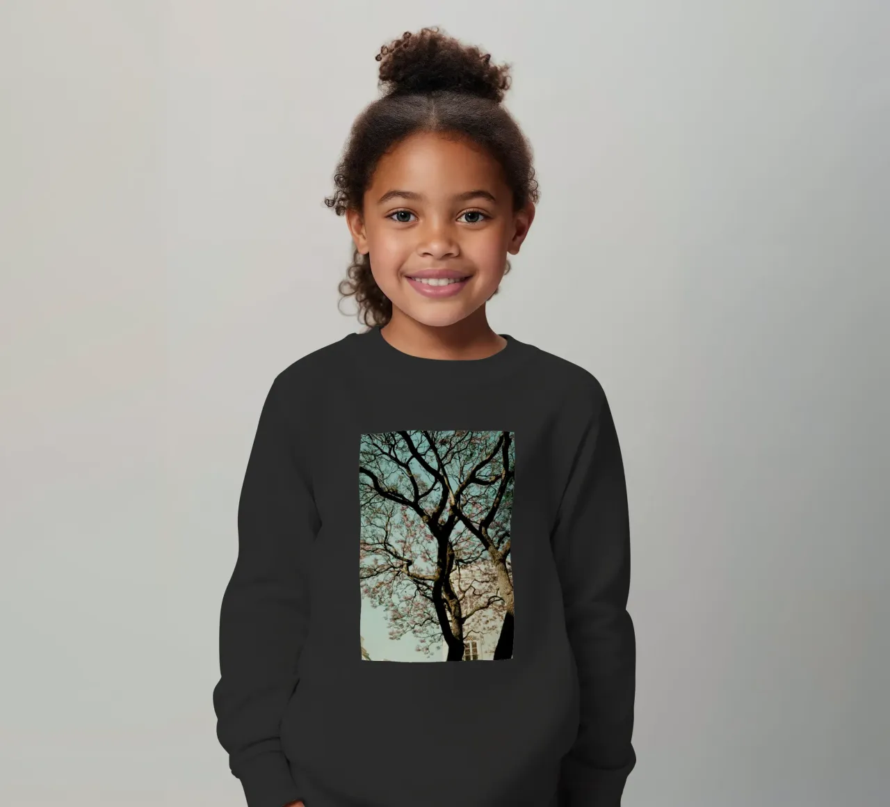 Analog Series The Tree In The City felpa bambino da Sebastian Hilgetag