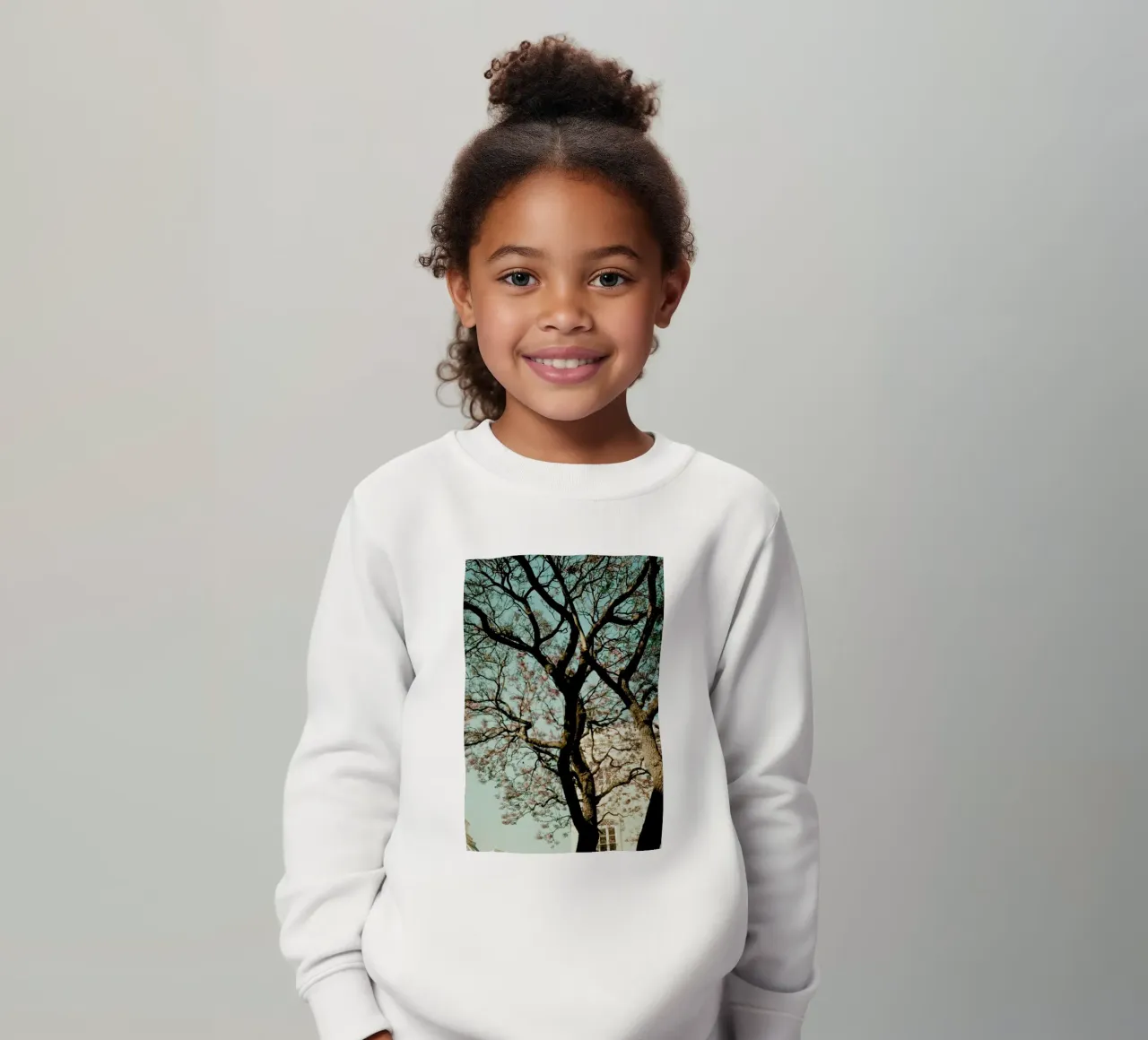 Analog Series The Tree In The City felpa bambino da Sebastian Hilgetag