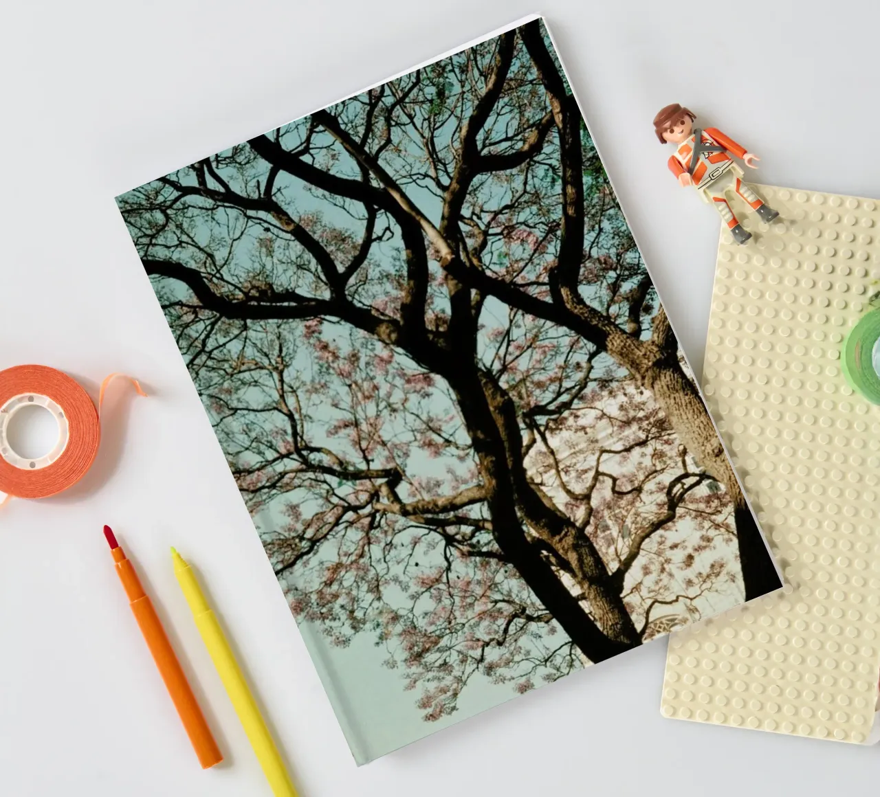 Analog Series The Tree In The City notebook by Sebastian Hilgetag