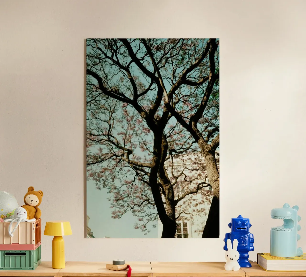 Analog Series The Tree In The City plexiglass da Sebastian Hilgetag