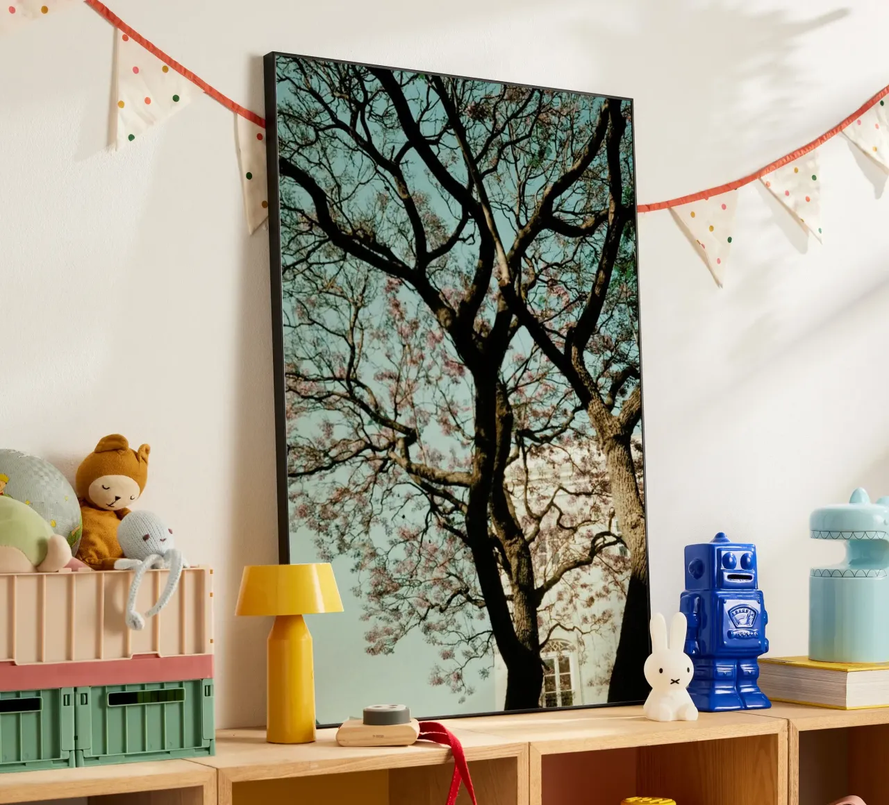 Analog Series The Tree In The City alluminio dibond da Sebastian Hilgetag