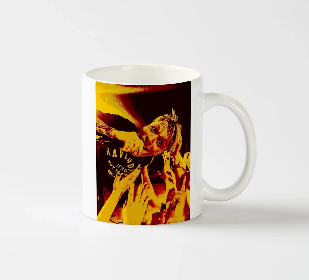 arte della banda profonda del collo tazza in ceramica da vanhesling