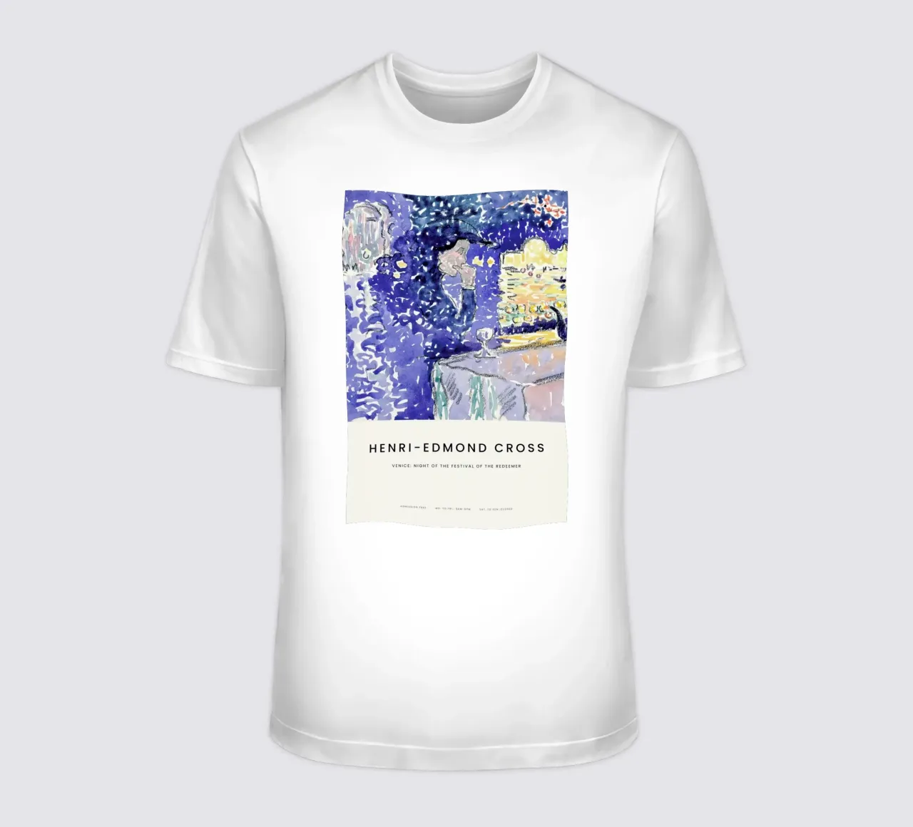 Cross - Venice: Night of the Festival of the Redeemer t-shirt da Vintage by JUNIQE