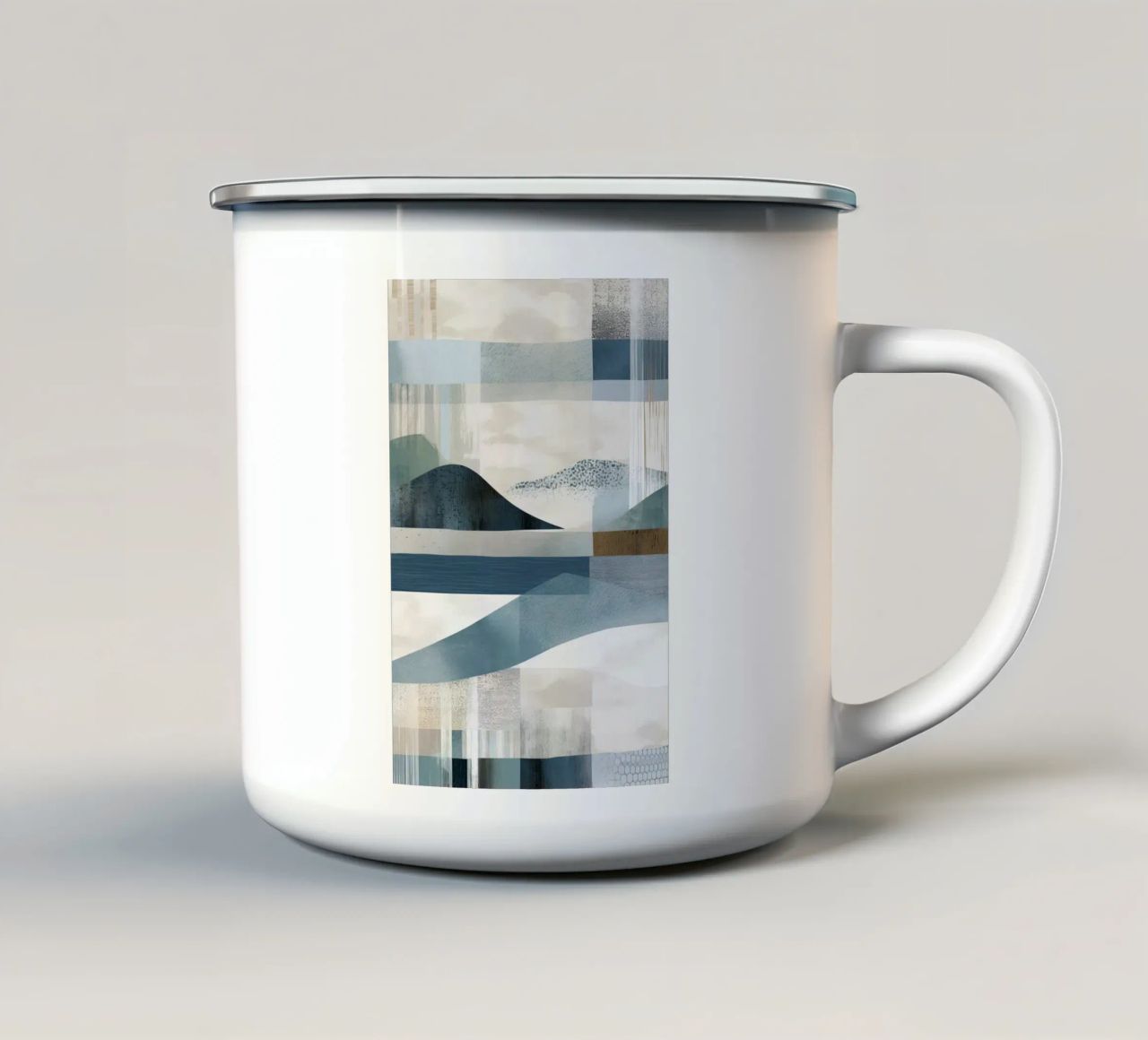 Arte da parete di Imagine tazza in smalto da Imagine