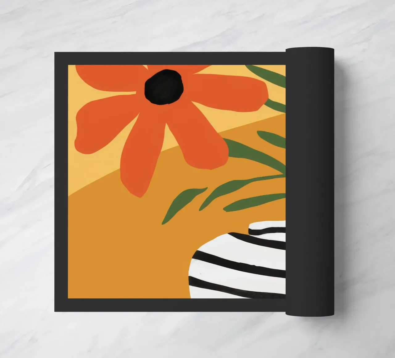 Vaso a righe Sun Bloom zerbino da Peak Delusion