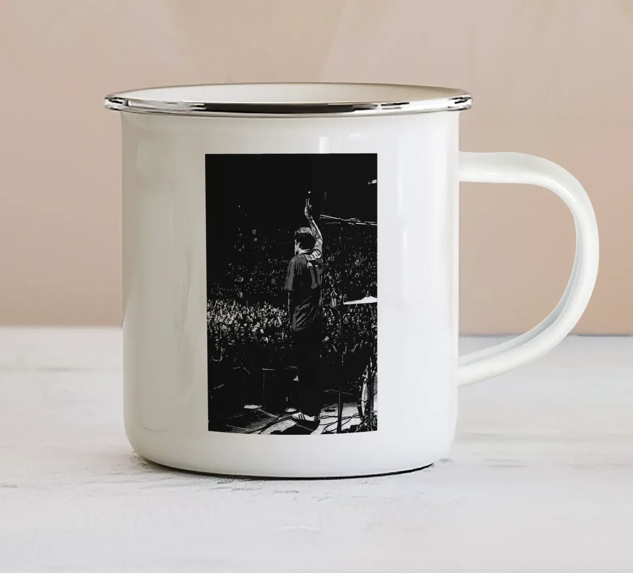 arte della banda profonda del collo tazza in smalto da vanhesling