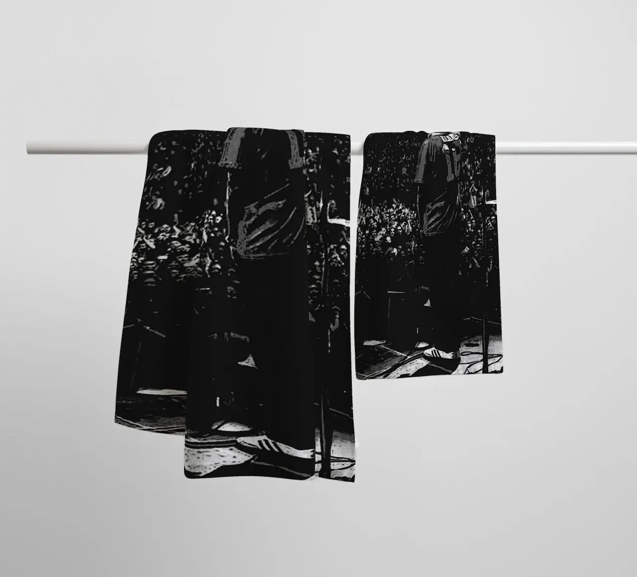 arte della banda profonda del collo asciugamano da bagno da vanhesling