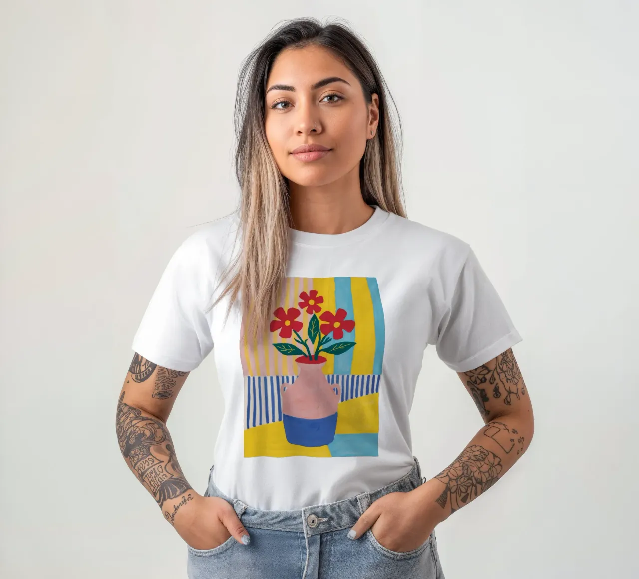 Medley di cupcake in fiore t-shirt da Peak Delusion