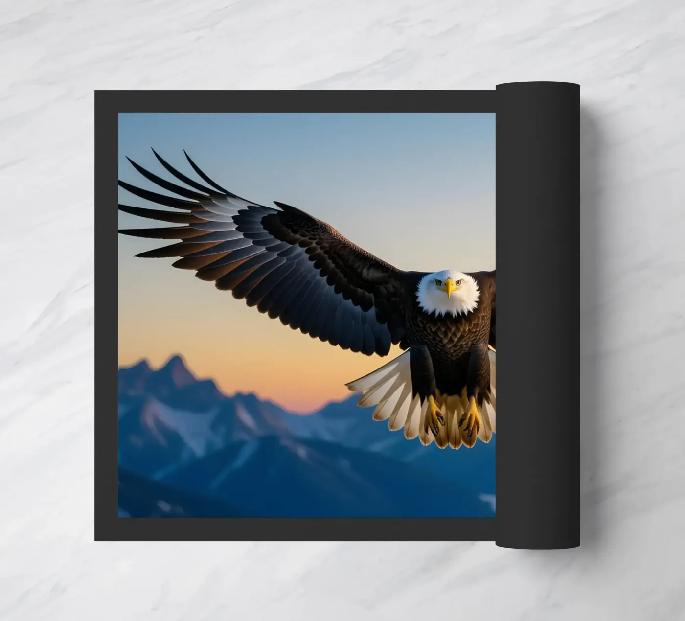 Bald Eagle doormat by Wild Beauty