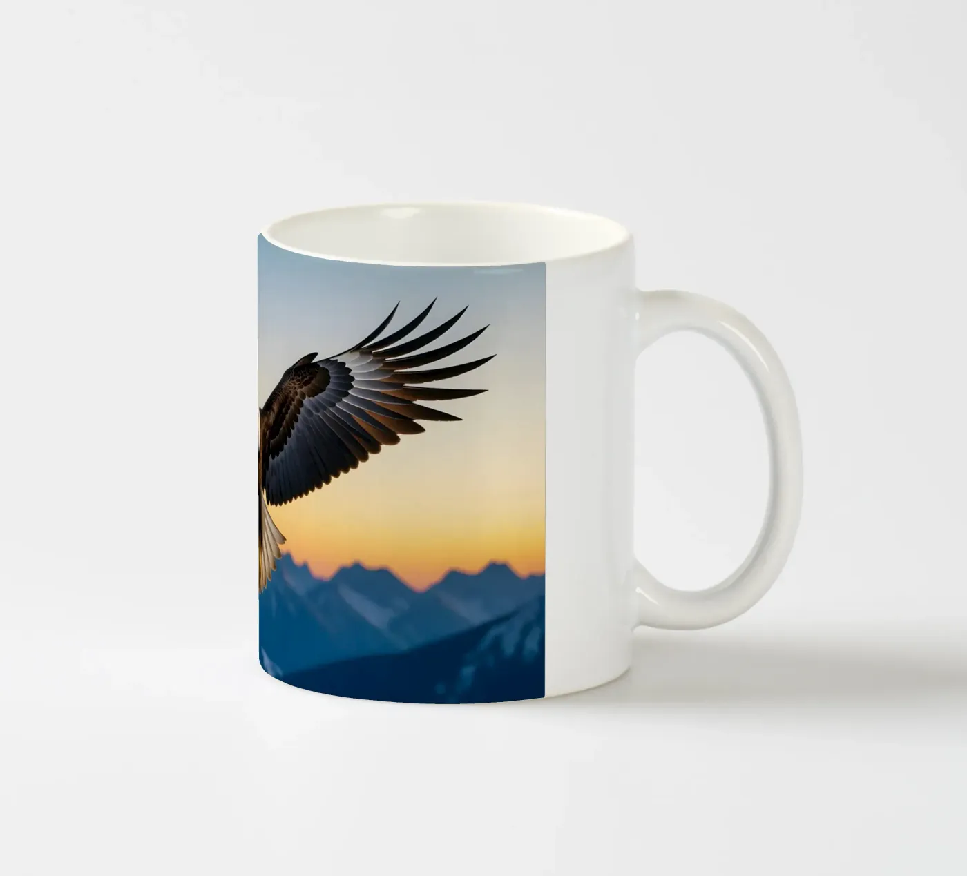 Weißkopfseeadler Keramik Tasse von Wild Beauty